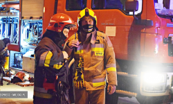 W Ożarach doszło do pożaru w budynku gospodarczym