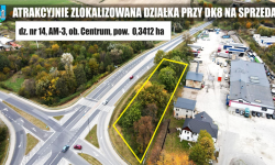 Gmina chce sprzedać działkę przy skrzyżowaniu krajowej ósemki z ul. Legnicką