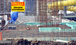 Postępują prace przy budowie saunarium [foto]