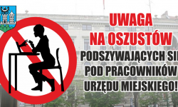 Uwaga na oszustów podszywających się pod pracowników urzędu miejskiego