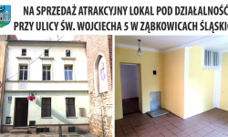 Do nabycia lokal pod biuro lub działalność obok Krzywej Wieży. Wadium do 22 czerwca