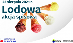 Spisz się w ramach Narodowego Spisu Powszechnego i odbierz lody