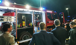 Strazacy-ochotnicy z Olbrachcic Wielkich mają nowy samochód ratowniczo-gaśniczy [foto] [video]