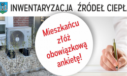 Inwentaryzacja źródeł ciepła. Mieszkańcu, złóż deklarację