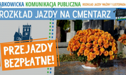 1 listopada bezpłatne przejazdy Ząbkowicką Komunikacją Publiczną na cmentarz. Sprawdź rozkład jazdy
