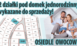 Planujesz budowę domku jednorodzinnego? Wybierz działkę na Osiedlu Owocowym w Ząbkowicach Śląskich