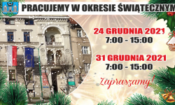 W Wigilię i Sylwestra ząbkowicki urząd czynny w godz. od 7 do 15