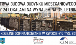 Dodatkowe pieniądze dla gminy na budowę bloku. W tym roku ma ruszyć nabór o wynajem mieszkań