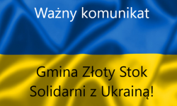 Ponad 30 uchodźców wojennych z Ukrainy znalazło schronienie w gminie Złoty Stok