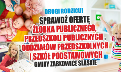 Drodzy Rodzice! Trwa rekrutacja do żłobka, przedszkoli i szkół podstawowych. Sprawdźcie ofertę