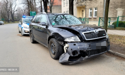 Zderzenie toyoty i skody na ul. Wrocławskiej [foto]