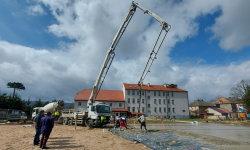 Boisko wielofunkcyjne w Grodziszczu coraz bliżej