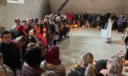 Kilkuset wiernych uczestniczyło w Liturgii Paschalnej w ząbkowickiej cerkwi