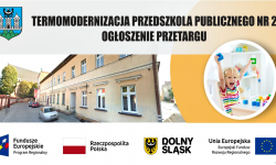 Jest przetarg na termomodernizację budynku przedszkola przy ul. Krzywej