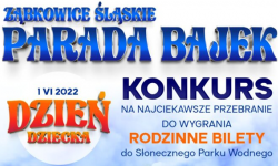 Konkurs na najciekawsze, bajkowe przebranie w Dniu Dziecka. Do wygrania bilety na basen