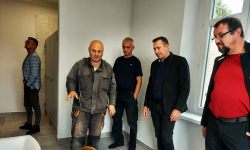 Nowe szatnie i toalety w świetlicy wiejskiej w Grodziszczu