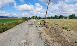 Trwa przebudowa siedmiu odcinków dróg w gminie Stoszowice