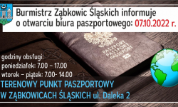 Od jutra rusza Terenowy Punkt Paszportowy w Ząbkowicach Śląskich. Znamy dni i godziny otwarcia