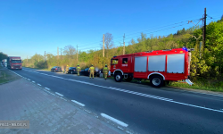 Kolizja dwóch osobówek na krajowej ósemce w Bardzie [foto]