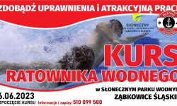 Zrób kurs ratownika wodnego i zyskaj pracę w Słonecznym Parku Wodnym w Ząbkowicach Śląskich