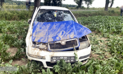 Dachowanie skody za Stolcem [foto]