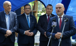 Briefing prasowy w Ziębicach na temat rządowego programu Rodzina800+