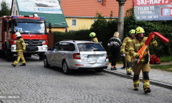 Zderzenie dwóch pojazdów w Bardzie [foto]