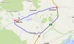 Utrudnienia w ruchu w dniach 27 listopada - 1 grudnia. Trwa przebudowa drogi w Brzeźnicy