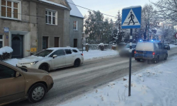 Potrącenie pieszej w Ząbkowicach Śląskich