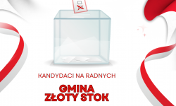 Wybory 2024:  13 okręgów tylko z jednym kandydatem na radnego w gminie Złoty Stok