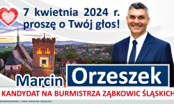 Marcin Orzeszek - kandydat na burmistrza Ząbkowic Śląskich