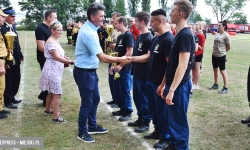 Powiatowe zawody sportowo-pożarnicze w Brzeźnicy