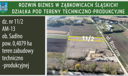 Rozwiń biznes w Ząbkowicach Śląskich - na sprzedaż atrakcyjna działka przy ul. Rzecznej