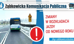 Od 2 stycznia nowy rozkład jazdy Ząbkowickiej Komunikacji Publicznej