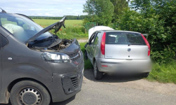 Kolizja opla i fiata na ul. Wrocławskiej [foto]