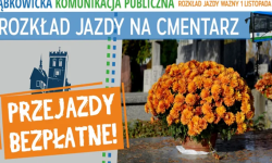 Bezpłatny transport na cmentarz i zmiana organizacji ruchu. Sprawdź szczegóły [rozkład + mapka]