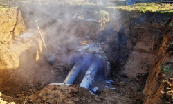 Awaria sieci ciepłowniczej. Usterka zlokalizowana, służby pracują nad jej usunięciem