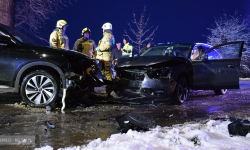 Zderzenie BYD oraz audi w Kamieńcu Ząbkowickim [foto] [aktualizacja]