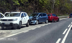 Kolizja na krajowej ósemce w Bardzie