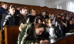 Akademicka lekcja biologii na Akademii Medycznej