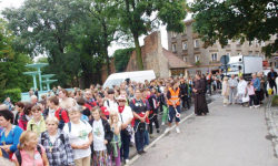Piesza Pielgrzymka Diecezji Świdnickiej na Jasną Górę w dniu 67 rocznicy wybuchu Powstania Warszawsk