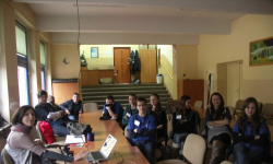 Gość z Ukrainy w Gimnazjum Publicznym w Ziębicach