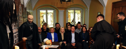 Frankenstein ożywa w Ząbkowicach Śląskich. Laboratorium dra Frankensteina w nowej odsłonie [foto]