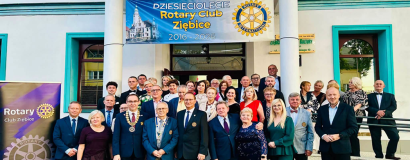 10 lat Rotary Club Ziębice. Jubileusz działalności i pomocy lokalnej społeczności