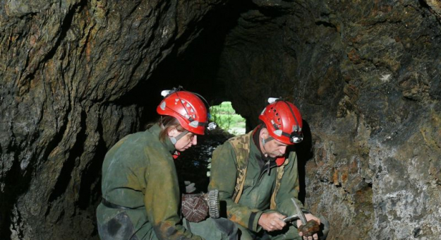 W niedawno odkrytej kopalni ałunu w Janowcu pojawili się geolodzy