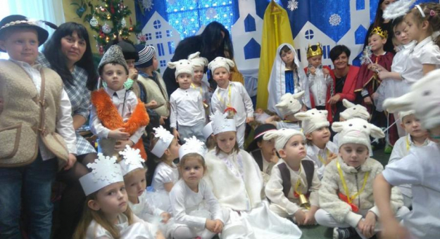 Wigilia w przedszkolu „Zielona Dolina” w Mąkolnie