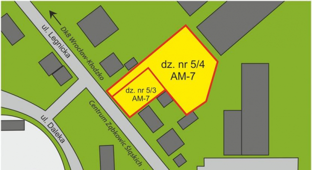 Działki nr 5/3 i 5/4 wystawione na przetarg