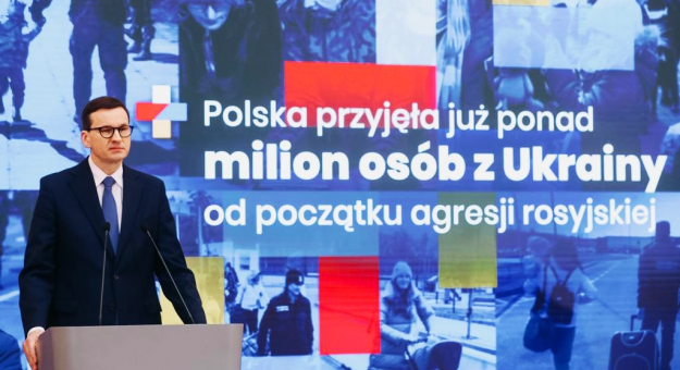 Do Polski przybyło już ponad milion uchodźców z Ukrainy i nadal będzie przybywać, bo bombardowanie miast, wiosek, szpitali przez wojska rosyjskie wciąż trwa