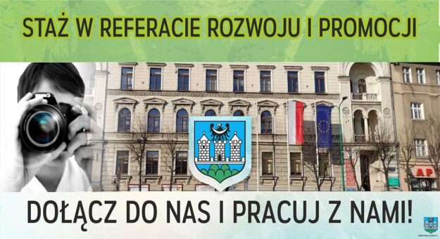 Rekrutacja na staż w Referacie Rozwoju i Promocji trwa do 30 czerwca