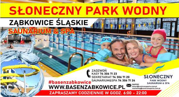 Już od 23 czerwca po przerwie technologicznej ponownie rusza Słoneczny Park Wodny Saunarium&SPA